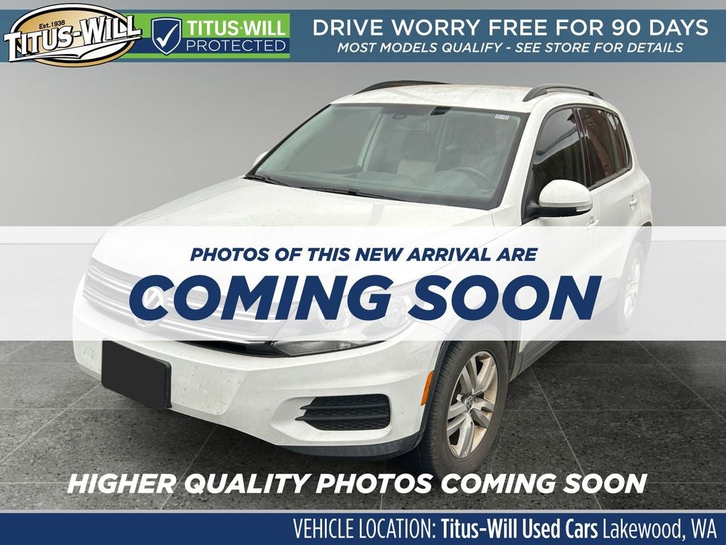 2016 Volkswagen Tiguan S 4Motion