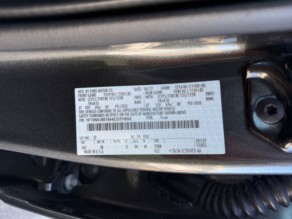 2017 Ford F-350SD Lariat