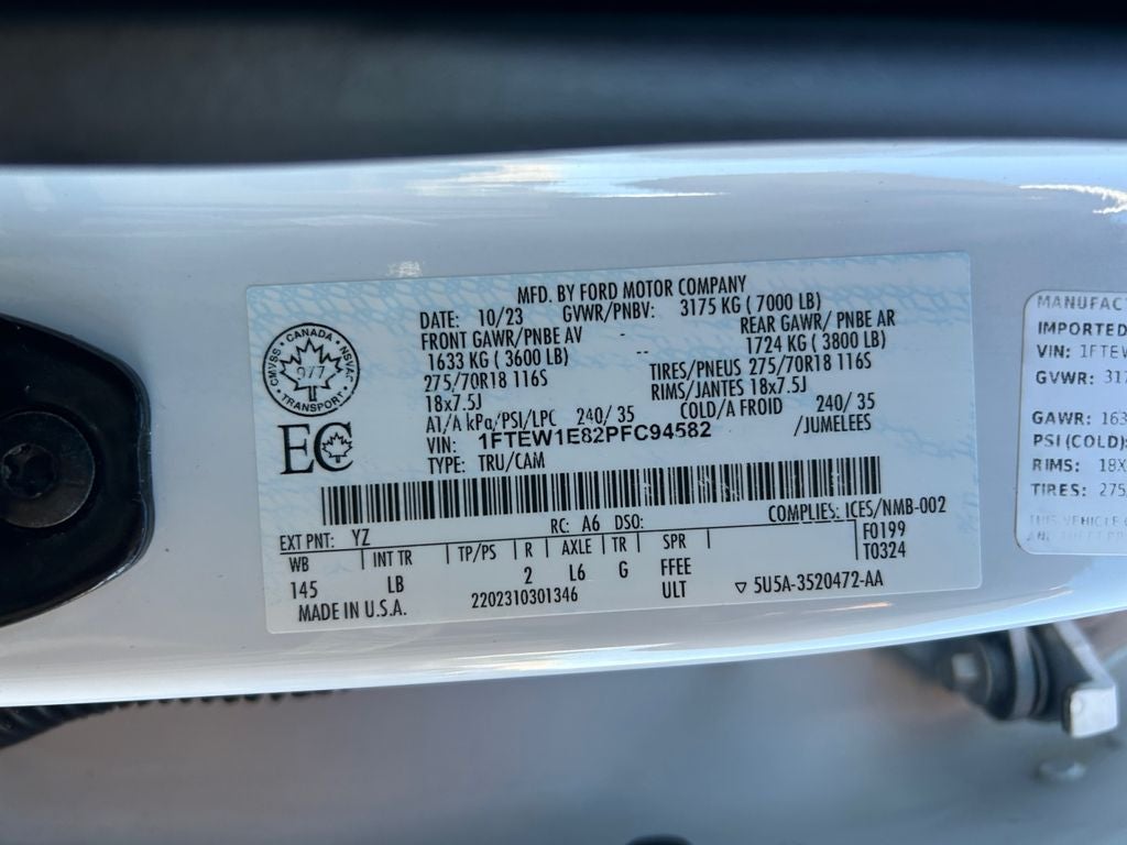 2023 Ford F-150 Tremor