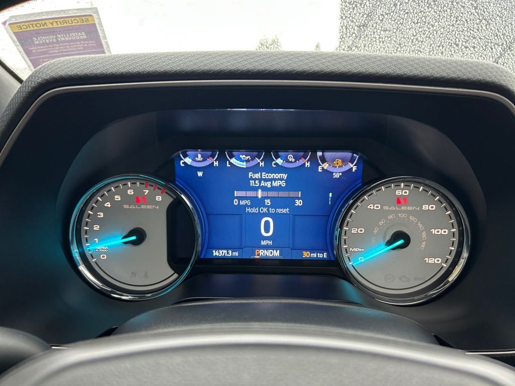 2021 Ford F-150 SALEEN YELLOW LABEL