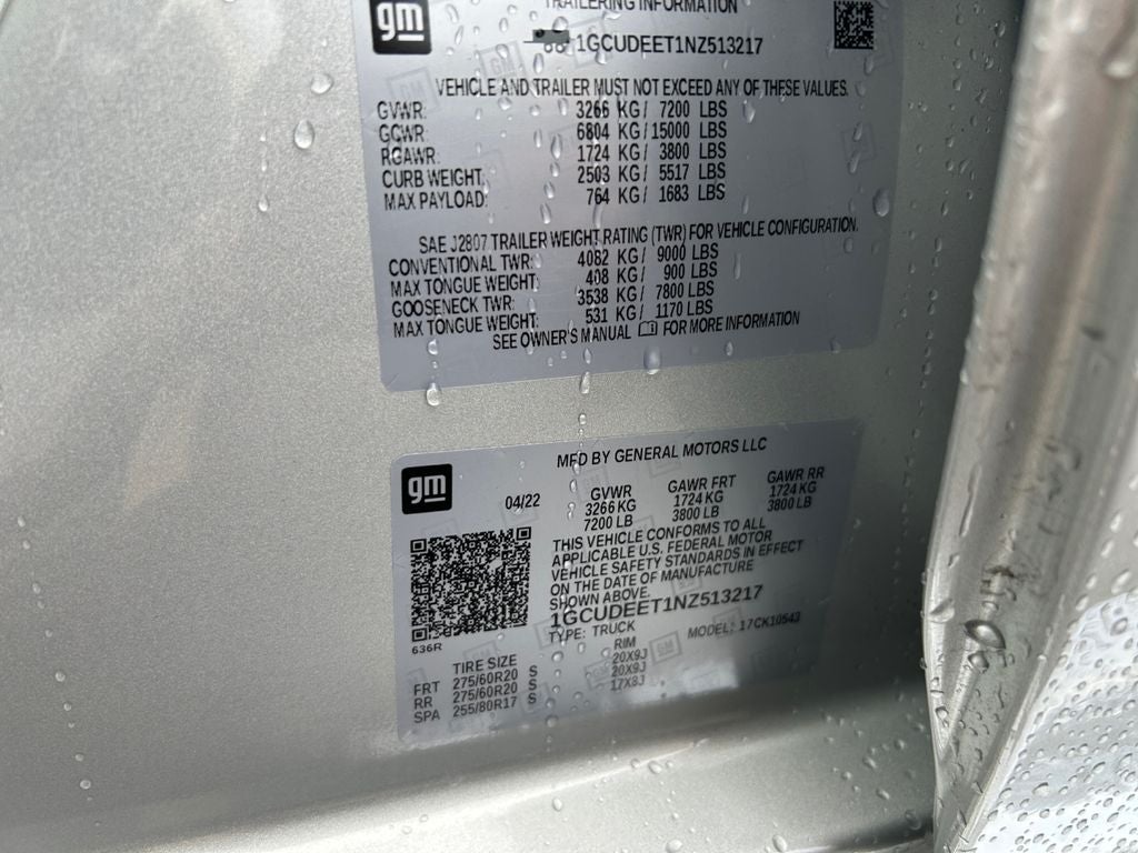 2022 Chevrolet Silverado 1500 RST