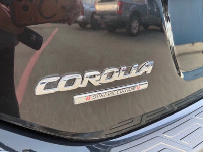 2016 Toyota Corolla S Special Edition