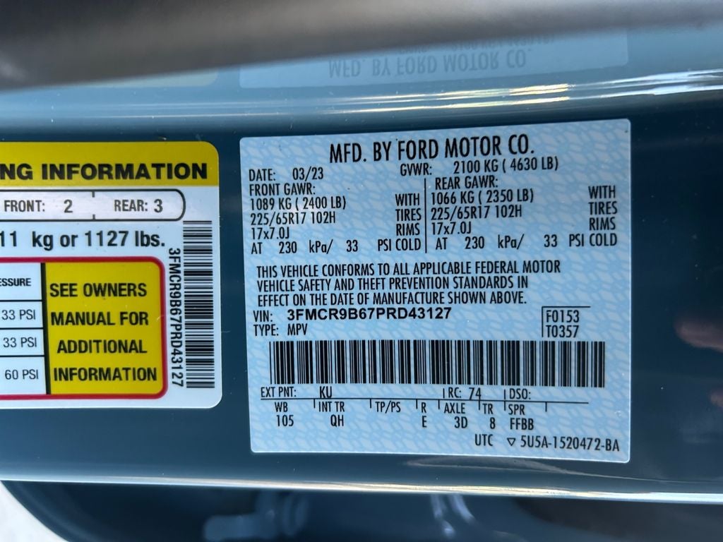 2023 Ford Bronco Sport Big Bend