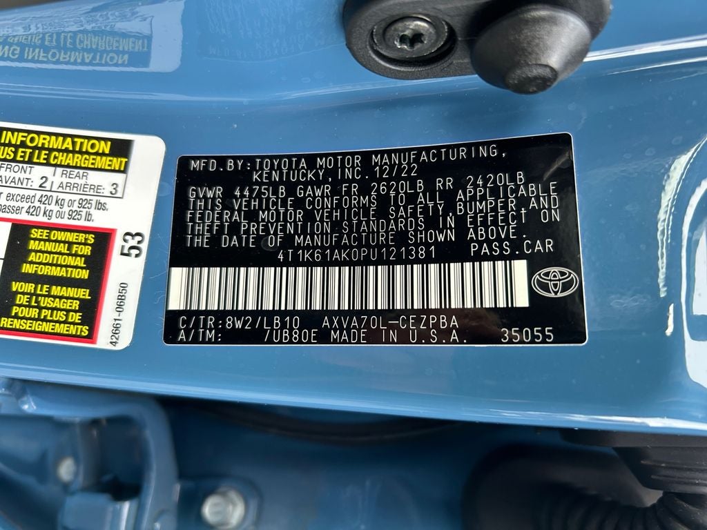 2023 Toyota Camry XSE