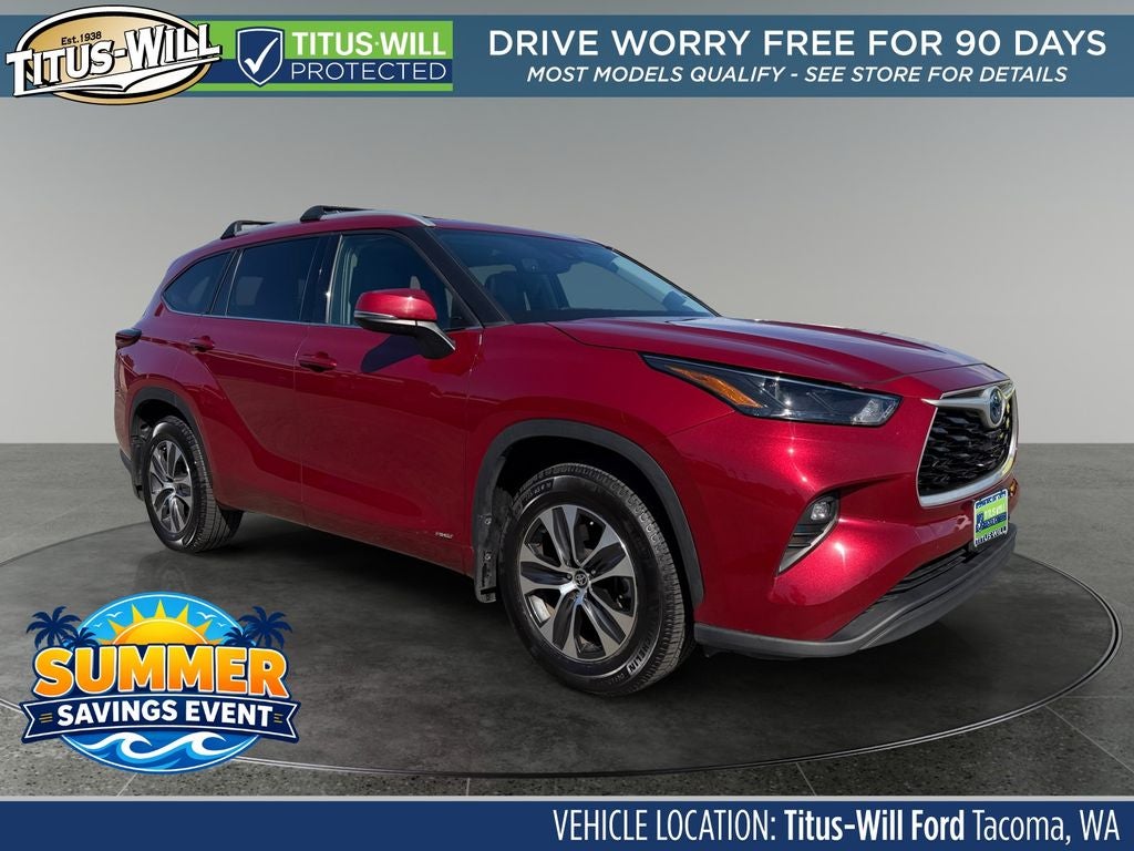 2022 Toyota Highlander Hybrid XLE