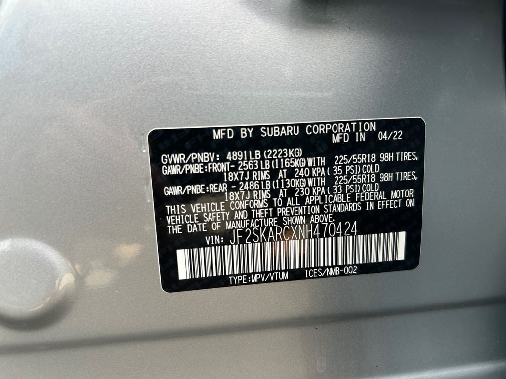 2022 Subaru Forester Touring