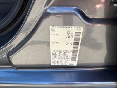 2020 Nissan Altima 2.0 Platinum