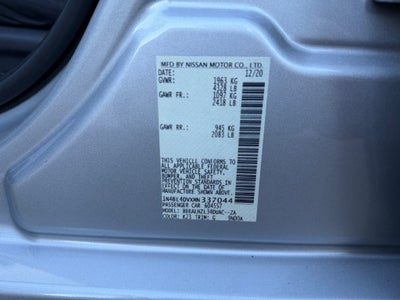 2021 Nissan Altima 2.5 SV