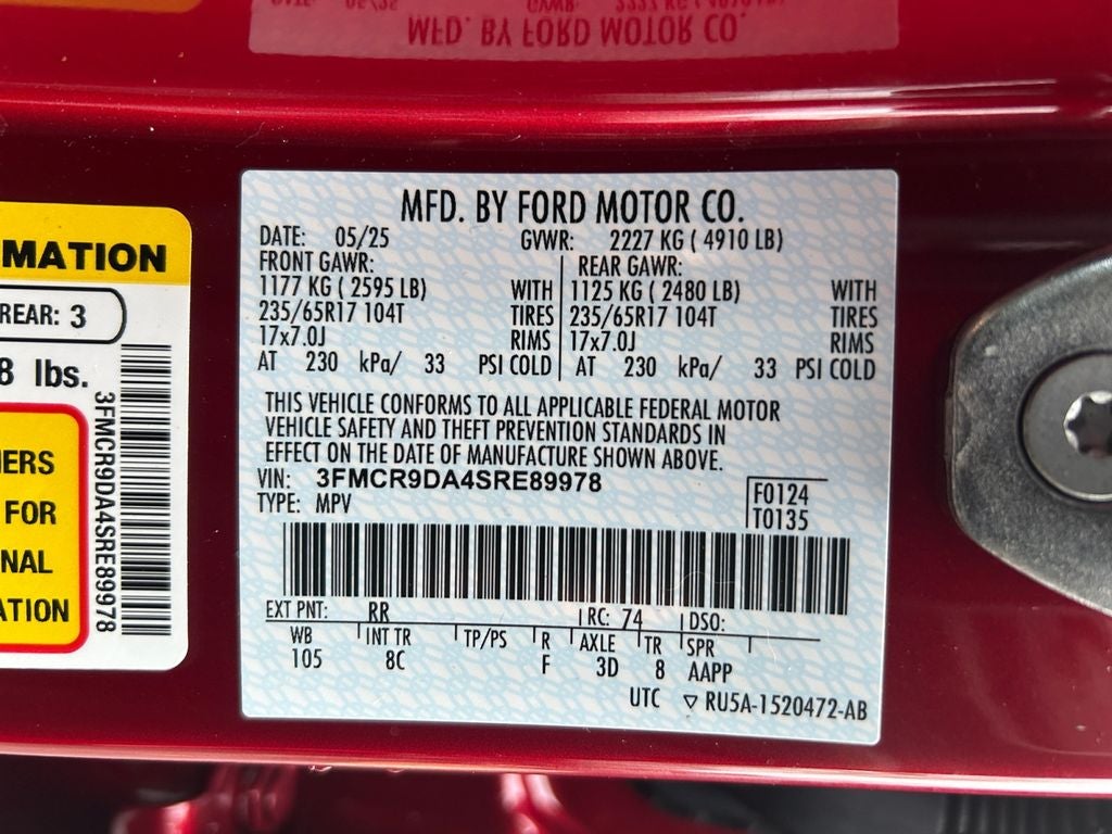 2025 Ford Bronco Sport Badlands