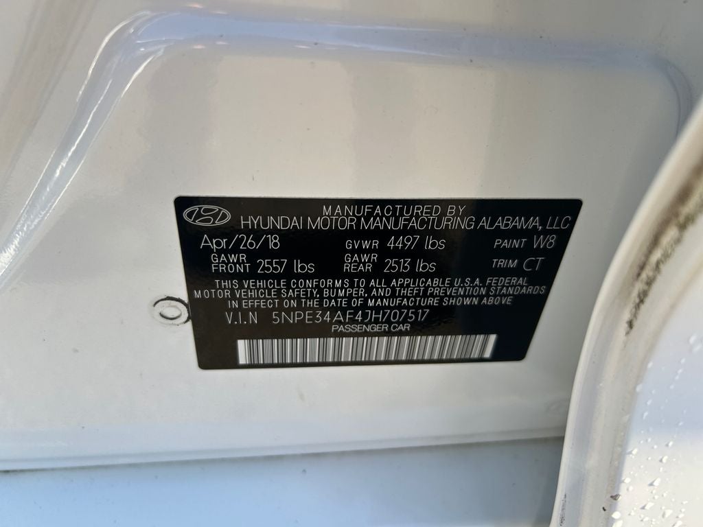 2018 Hyundai Sonata Limited