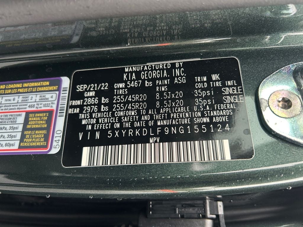 2022 Kia Sorento X-Line SX Prestige