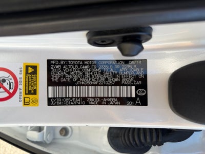 2015 Lexus CT 200h
