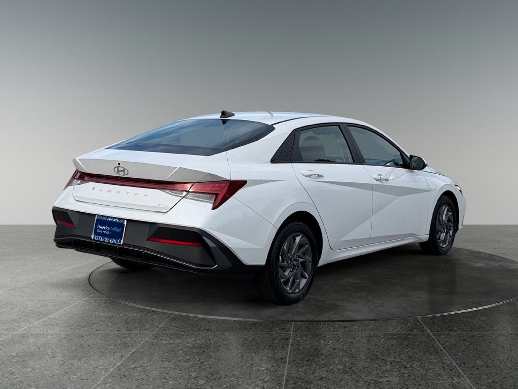 2024 Hyundai Elantra Hybrid Blue
