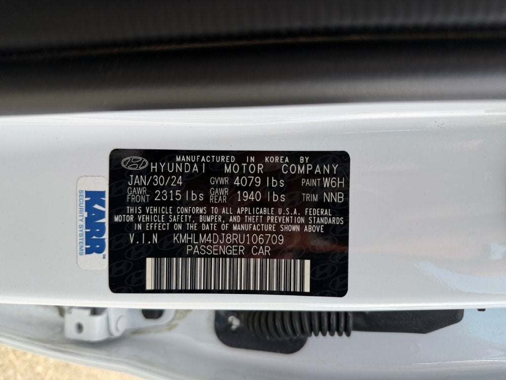2024 Hyundai Elantra Hybrid Blue