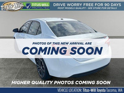 2016 Toyota COROLLA S Premium