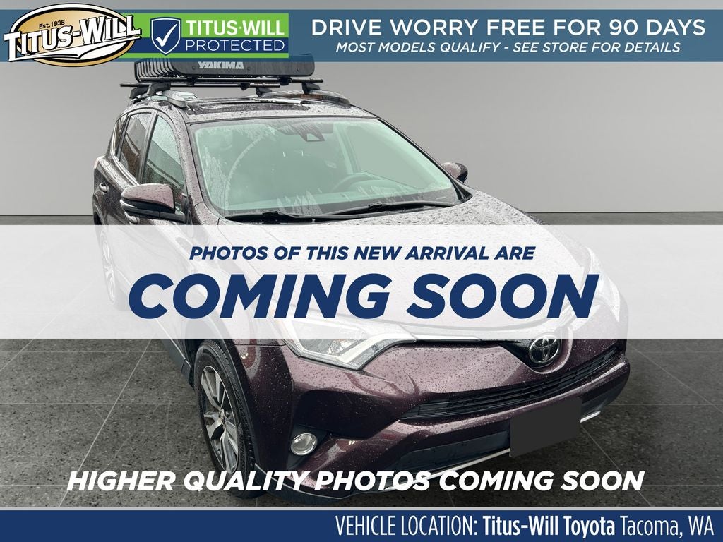 2017 Toyota RAV4 XLE 1 Owner Local