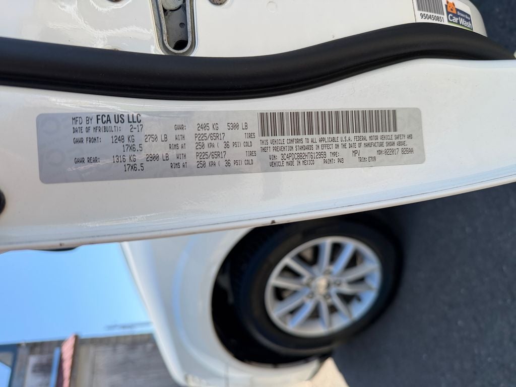 2017 Dodge Journey SXT