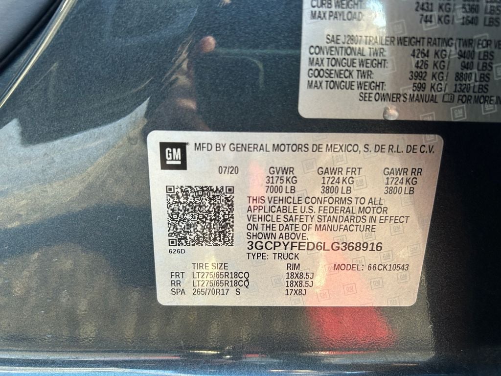 2020 Chevrolet Silverado 1500 LT Trail Boss