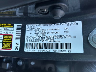 2023 Toyota Tacoma Limited V6