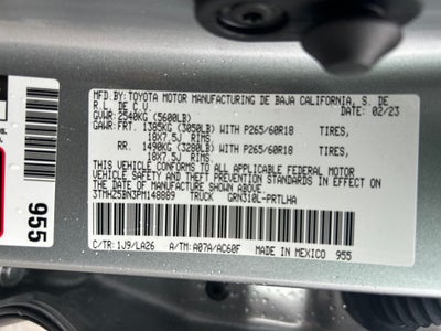 2023 Toyota Tacoma Limited V6