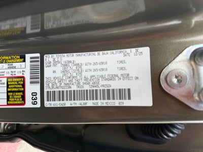 2026 Toyota Tacoma TRD Sport