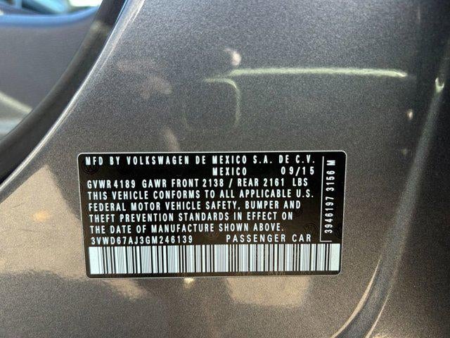 2016 Volkswagen Jetta 1.4T SE w/Connectivity