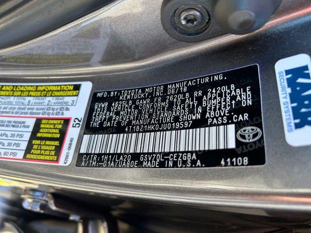 2018 Toyota CAMRY XLE