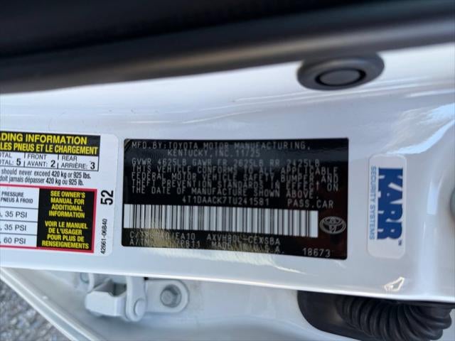 2026 Toyota Camry SE HYBRID