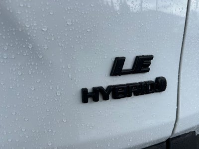 2021 Toyota RAV4 HYBRID LE 1 Owner