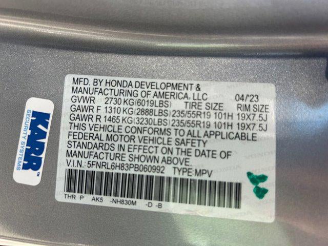 2023 Honda Odyssey Touring