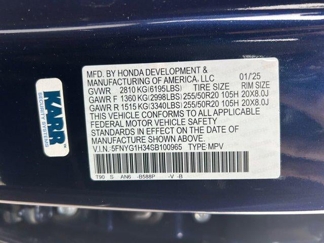 2025 Honda Pilot Sport