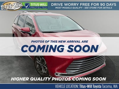 2025 Toyota Sienna Platinum 7 Passenger