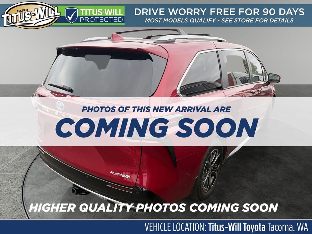 2025 Toyota Sienna Platinum 7 Passenger
