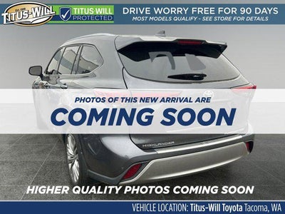 2023 Toyota HIGHLANDER Platinum 1 OWNER