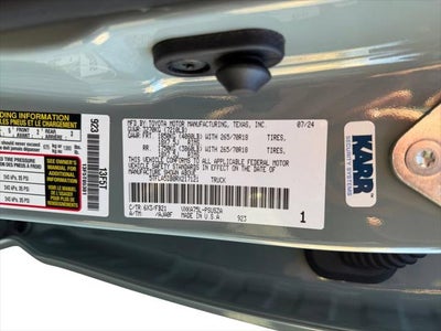 2024 Toyota Tundra SR5