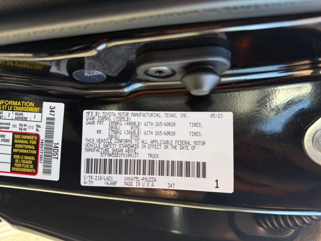 2023 Toyota Tundra Platinum