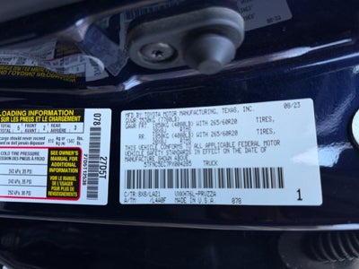 2023 Toyota Tundra Hybrid Platinum