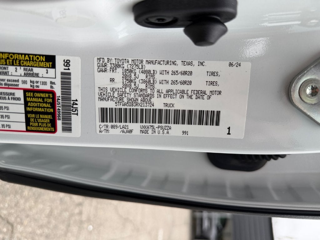 2024 Toyota Tundra Platinum
