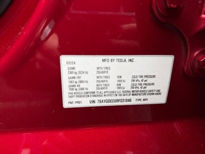 2024 Tesla Model Y Long Range