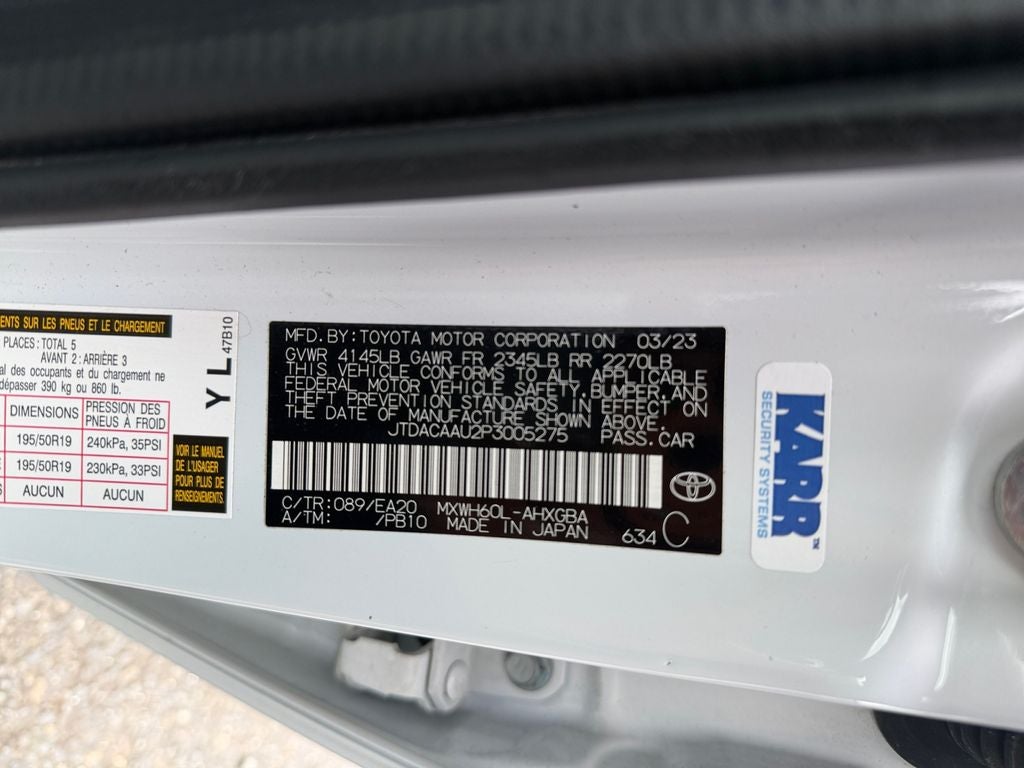 2023 Toyota Prius XLE