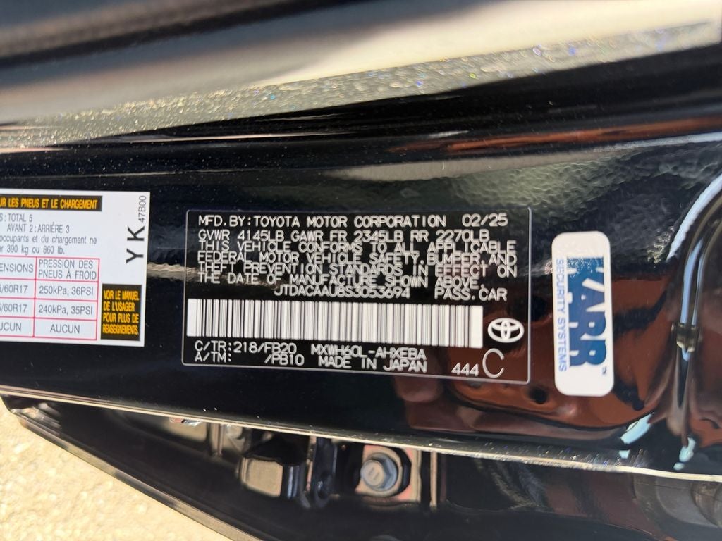 2025 Toyota Prius LE