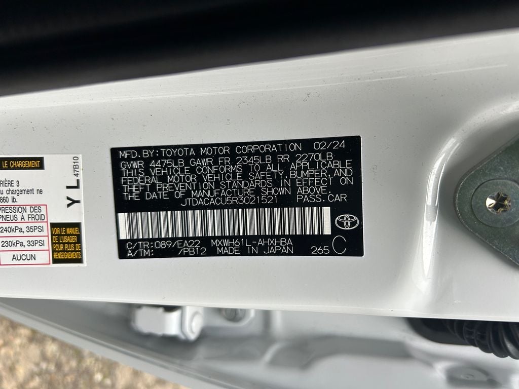 2024 Toyota PRIUS PRIME XSE Premium