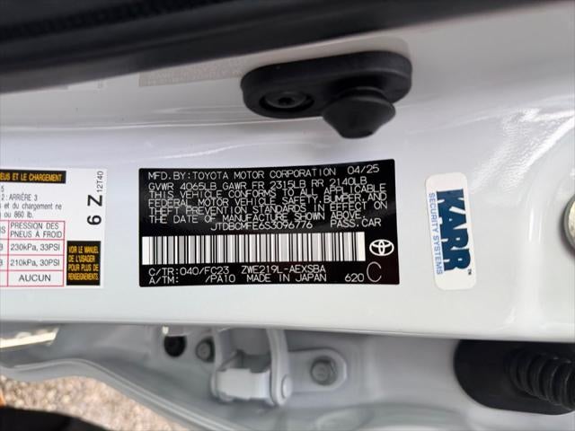 2025 Toyota Corolla Hybrid SE