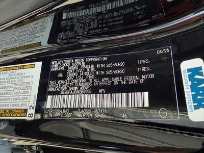 2027 Toyota Land Cruiser Base
