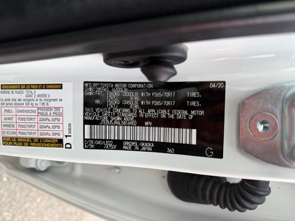 2020 Toyota 4Runner SR5 Premium