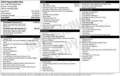2023 Toyota RAV4 XLE