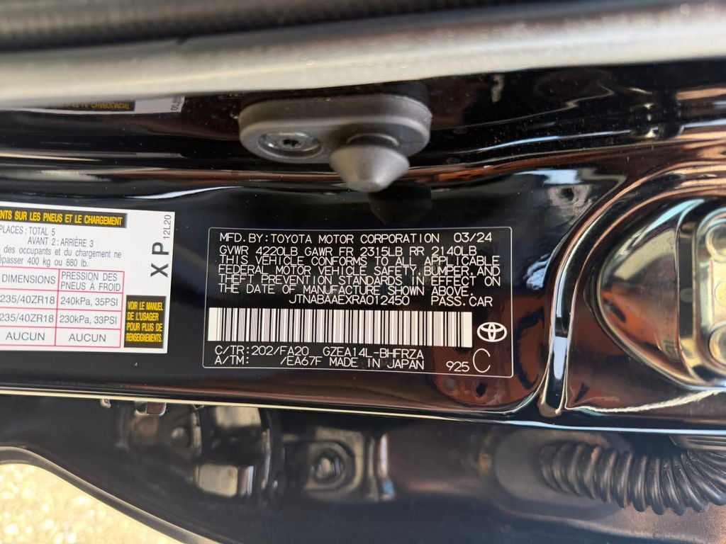 2024 Toyota GR Corolla Core
