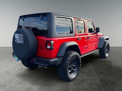 2023 Jeep Wrangler Willys 4xe Lifted w/ Wheel & Tire Package