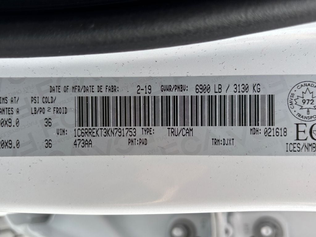 2019 RAM 1500 Laramie Longhorn