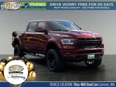 2024 RAM 1500 Laramie Rocky Ridge Lift Wheels & Tire Package